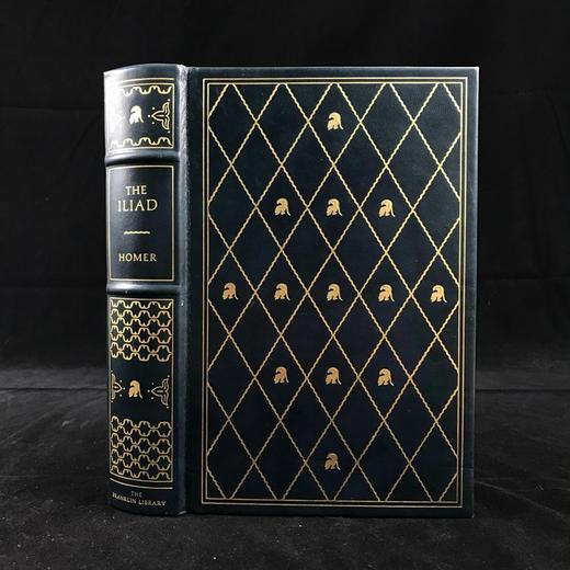 限量版！含藏书票 荷马《伊利亚特》配插图 富兰克林图书馆豪华皮装本 商品图0
