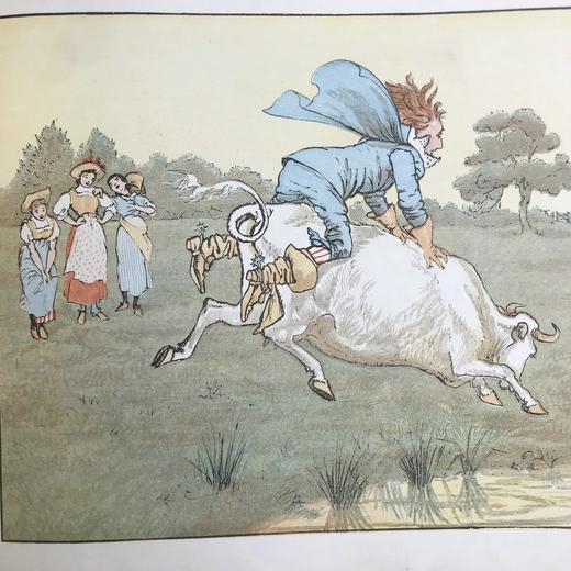 约20世纪早期 蓝道夫·凯迪克《嘿，嘀嘀嗒嗒》绘本 10余幅精美彩色插图 精装18开 商品图13