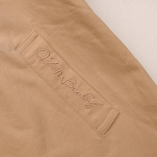 棉果果春季新品女童梭织斜纹甜美洋气卡其色翻领网纱风衣M122130226105 商品图9