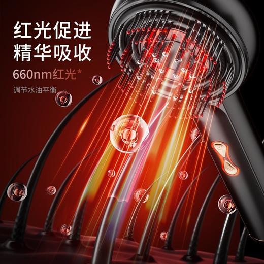 按摩器微电流电动按摩梳上药头部红光电动导液梳头部按摩器 商品图2