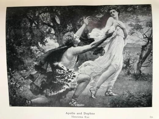 1912年 希腊与罗马传奇故事集 16幅插图 全真皮精装36开 商品图10