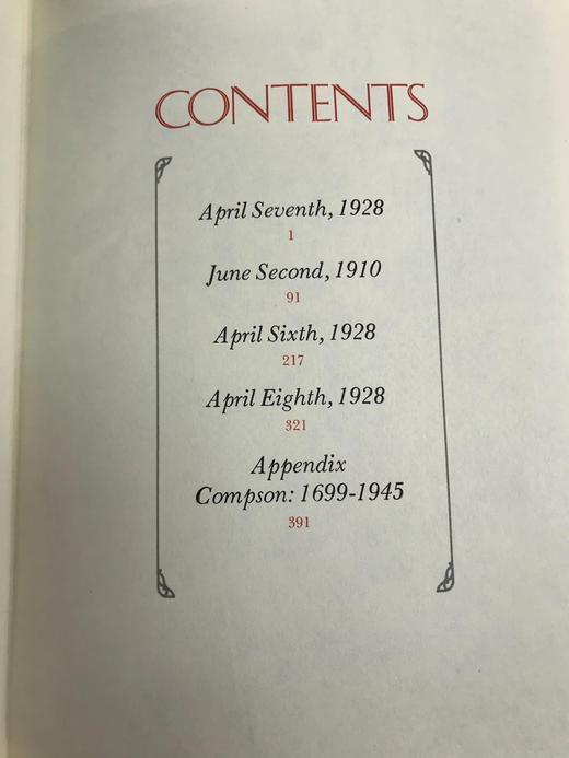 限量版！威廉・福克纳《喧哗与骚动》 配插图 富兰克林图书馆豪华皮装本 商品图4