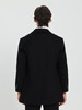 callisto黑色羊毛羊绒混纺大衣 商品缩略图4