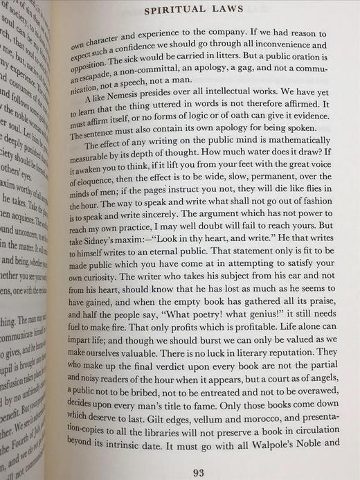 限量版！拉尔夫・沃尔多・爱默生拉尔夫・沃尔多・爱默生：随笔集（第一、二系列）》 富兰克林图书馆豪华皮装本 商品图5