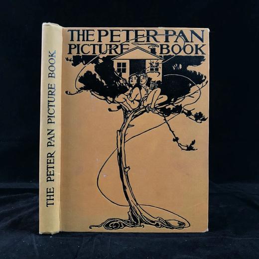 1930年 彼得·潘图画书  女画家Alice B. Woodward10余幅彩色手工贴图 漆布精装18开 商品图0