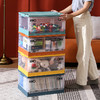 多功能收纳箱大号可折叠玩具玩偶透明可视收纳盒 商品缩略图1