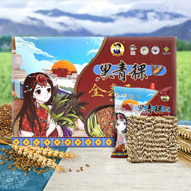 【西藏帮扶】西藏黑青稞全麦面  900g/盒 （75gx12袋）
