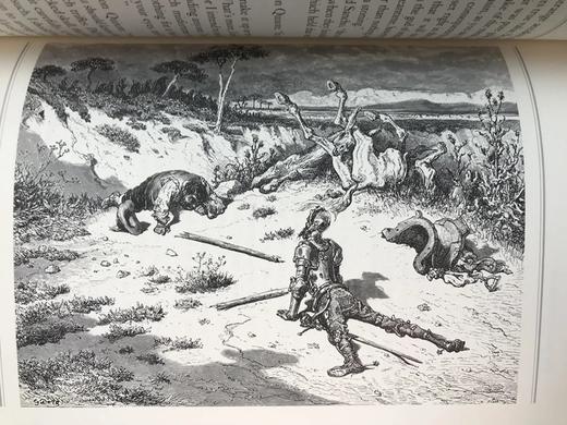 限量版！含藏书票 塞万提斯《堂吉诃德》 配多雷插图 富兰克林图书馆豪华皮装本 商品图7