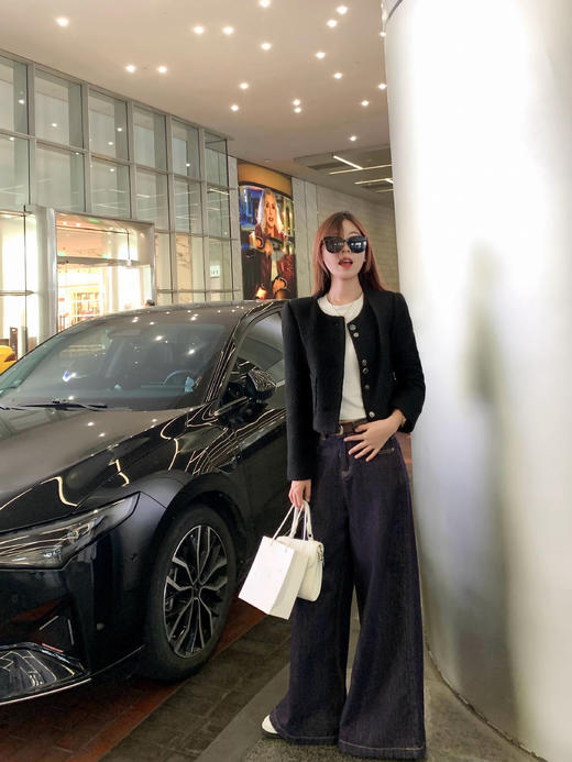 <曾小咸推荐>现货秒杀 ！微信超特价！黑色小香风外套 日常229.99 立减80 秒杀149.99！！ 商品图6