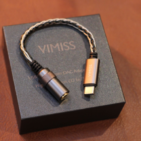 VIMISS 高清解码3.5转Type-C手机转接头 HiFi解码DAC耳机小尾巴
