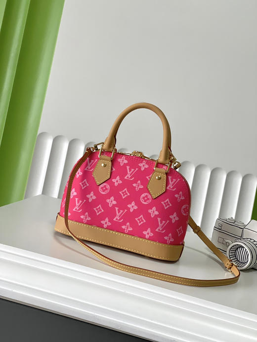 秋冬特惠💰820 原单LV M28272 尺寸：23.5×17.5×11.5cm ALMA BB 彩色贝壳包 变码芯片 商品图2