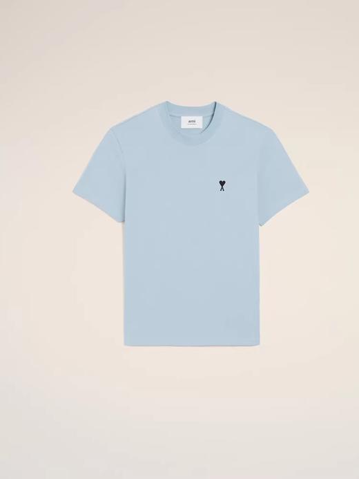 胸口小标tee，后颈字母刺绣。小黑标主题纯棉宽松复古半袖C122958 商品图6