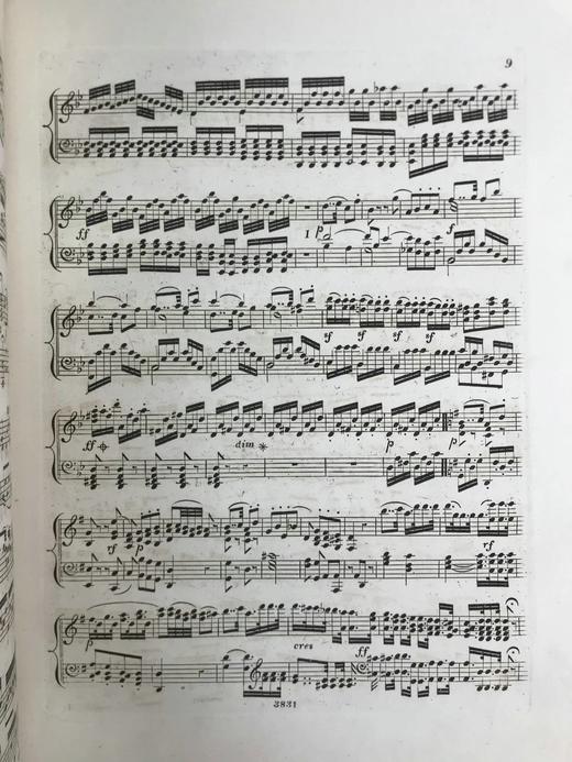 35.5*26.5cm！约19世纪中后期 海顿十二首大型交响曲 真皮精装 商品图4