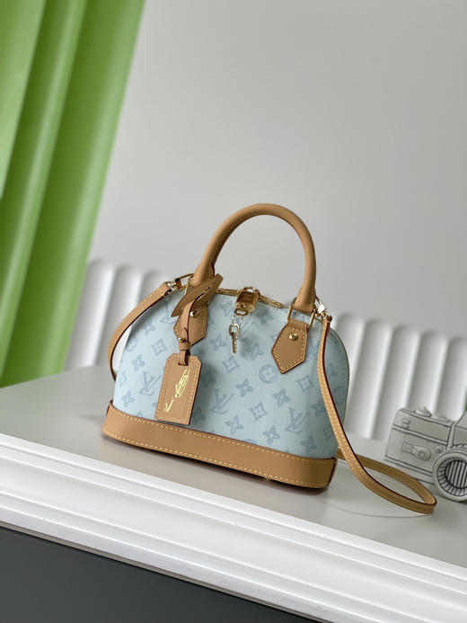 秋冬特惠💰820 原单LV M27526 尺寸：23.5×17.5×11.5cm ALMA BB 彩色贝壳包 变码芯片 商品图0