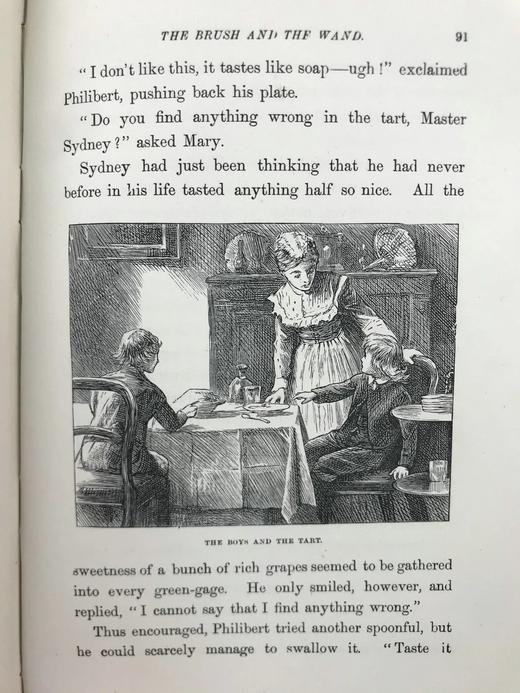 1882年 艾洛《小精灵弗里斯基特》 配精美插图 漆布精装32开 商品图12