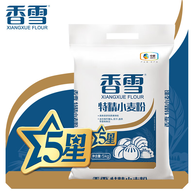 香雪特精5星小麦粉5kg