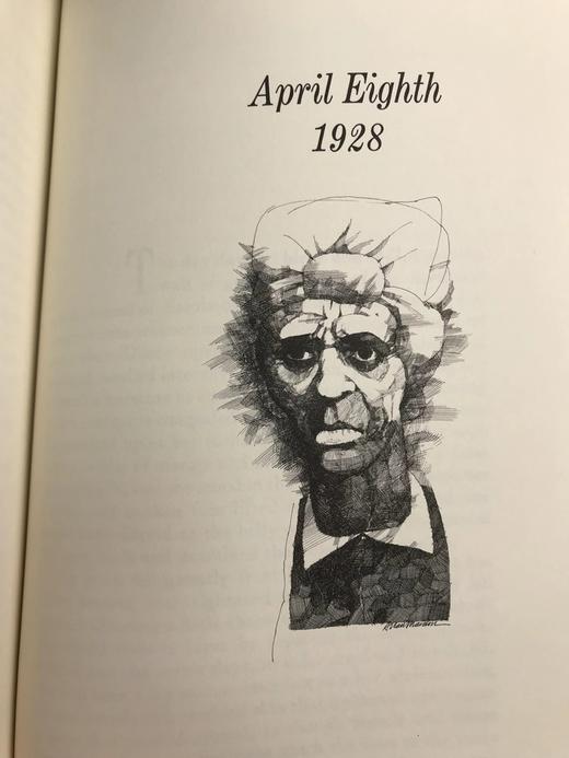 限量版！含藏书票 威廉・福克纳《喧哗与骚动》 配插图 富兰克林图书馆豪华皮装本 商品图8