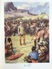 约20世纪早期 历史英雄故事集 8幅彩色与大量黑白文件插图 布脊精装18开 商品缩略图10