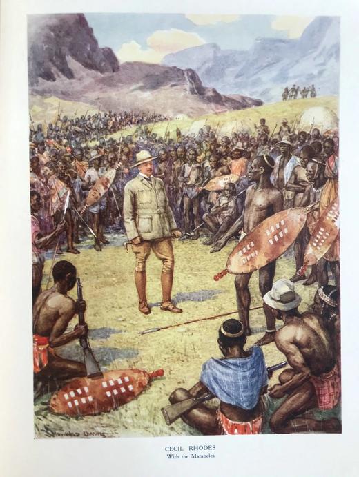 约20世纪早期 历史英雄故事集 8幅彩色与大量黑白文件插图 布脊精装18开 商品图10