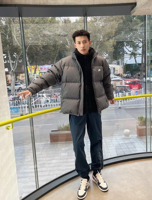 旗舰店同步耐克加绒连帽男女同款卫衣外套 商品图3