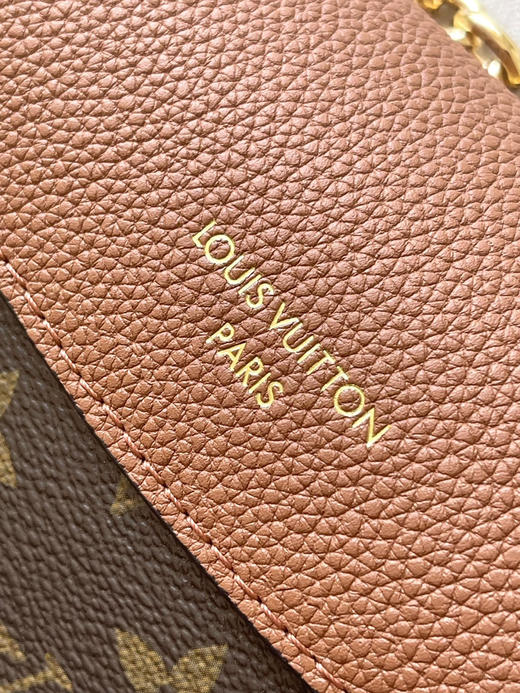 秋冬特惠💰850 原单LV M27065 尺寸：30.5×21×12.5cm Saint Germain 老花链条包 变码芯片 商品图6