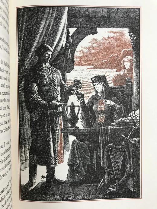 理查德·巴伯《亚瑟王传奇》 16幅插图 弗里欧书社函装本 商品图5