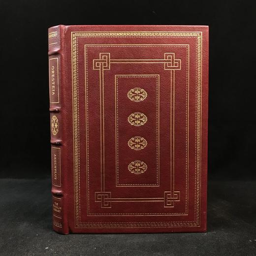 限量版！埃斯库罗斯《俄瑞斯忒亚》配插图 富兰克林图书馆豪华皮装本 商品图0