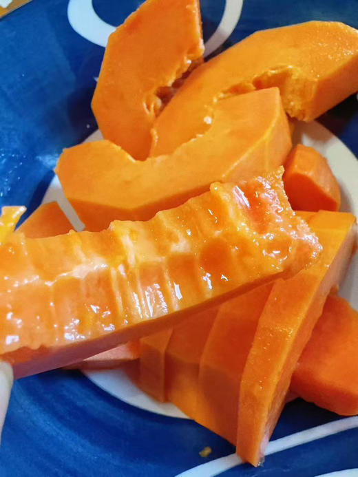 海南树熟木瓜，成熟度非常高，3-4个，五斤 商品图1