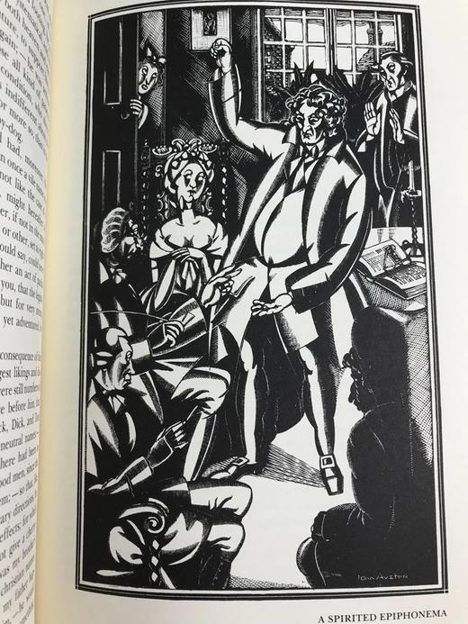 限量版！劳伦斯・斯特恩《项狄传》 配插图 富兰克林图书馆豪华皮装本 商品图12