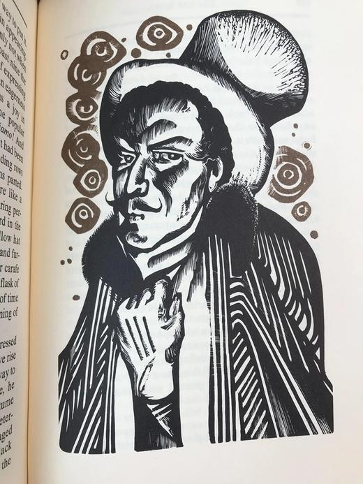 限量版！含藏书票 托马斯・曼《托马斯・曼：五个故事》 配插图 富兰克林图书馆豪华皮装本 商品图10