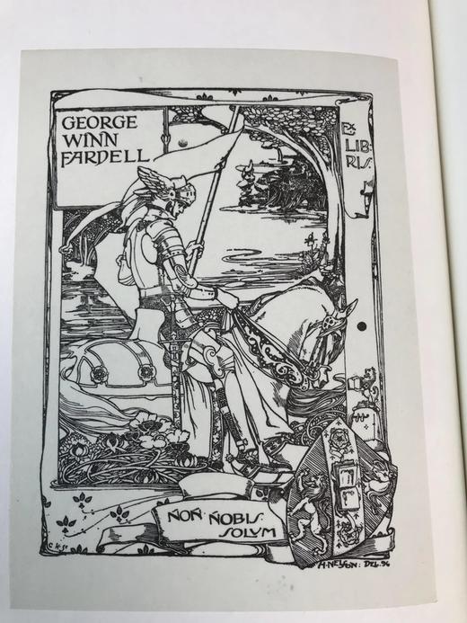 限量版！含藏书票托马斯・哈代《还乡》 配插图 富兰克林图书馆豪华皮装本 商品图2