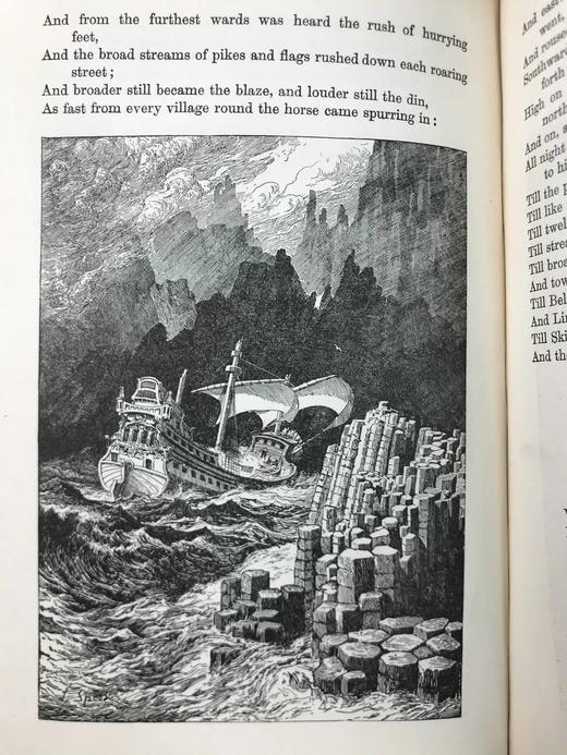 1918年 安德鲁·朗格《蓝色诗集》 配大量插图 漆布精装32开 商品图13