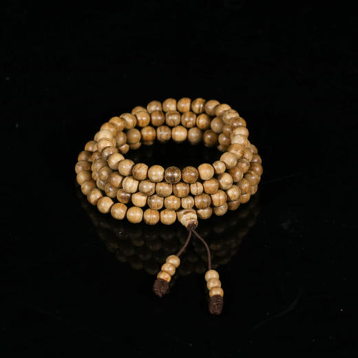 AN1224-26 加里曼丹念珠八分沉念珠 6.3mm * 108颗 11.96g 商品图0
