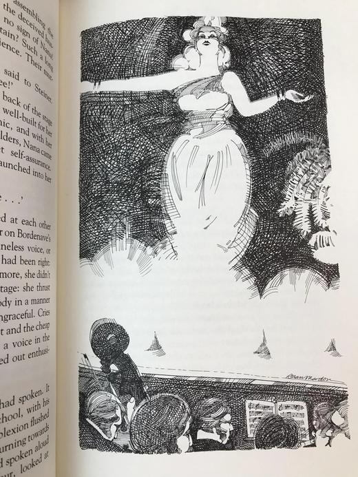 限量版！埃米尔・左拉《娜娜》 配插图 富兰克林图书馆豪华皮装本 商品图5