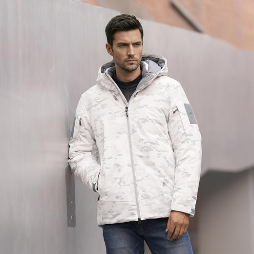 【龙牙上新】战之炽虎战术连帽羽绒服迷彩加强版 商品图2