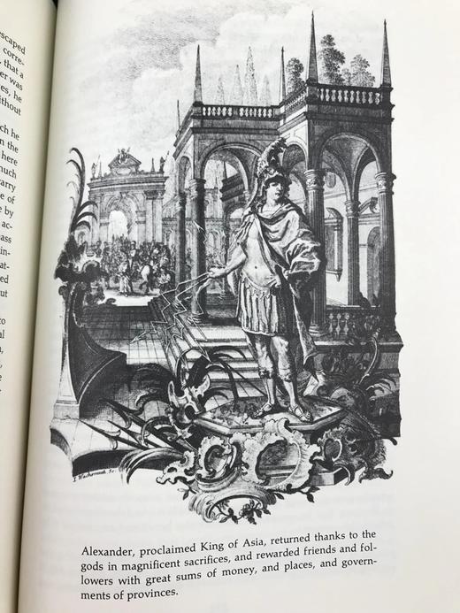 限量版！含藏书票 普鲁塔克《希腊罗马名人传》 配插图 富兰克林图书馆豪华皮装本 商品图9