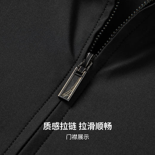 【鹅绒】圣得西2025年冬季男士羽绒服商务绅士通勤风蓬松保暖外套 商品图6