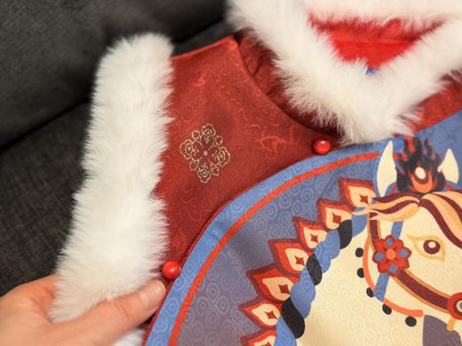 锦绣前程圆满马甲，冬季新品亲子款年衣马甲，新年添喜气时尚百搭 商品图1