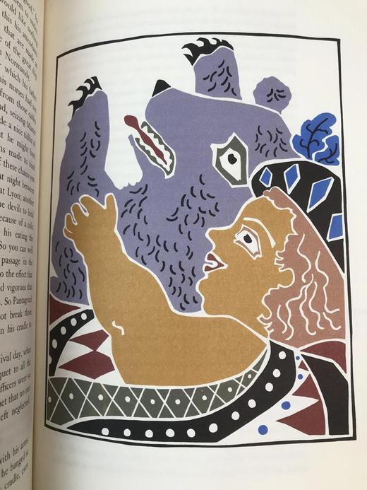 限量版！含藏书票 弗朗索瓦・拉伯雷《巨人传》配插图 富兰克林图书馆豪华皮装本 商品图10