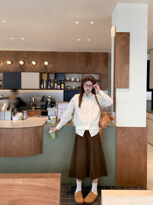 <曾小咸推荐>现货秒杀 ！微信超特价！百搭针织马甲背心 日常169.99 立减80 秒杀89.99！！ 商品图4