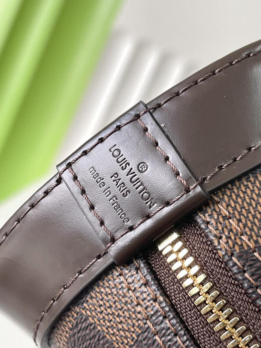 秋冬特惠💰800 原单LV N40606 尺寸：23.5×17.5×11.5cm ALMA BB 啡格贝壳包 变码芯片 商品图5