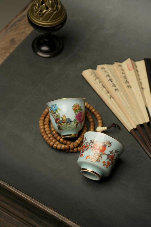 金彩对杯 商品图3