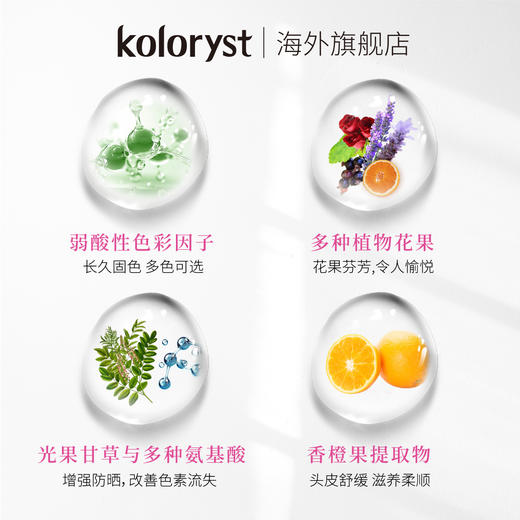 蔻乐丝固色补色洗发水  红/绿/粉/紫/奶茶棕/去黄/亚麻灰/灰蓝/橙色【80mL/300mL】 商品图11