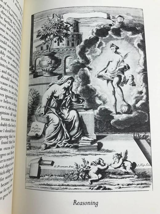 限量版！含藏书票  笛卡尔《笛卡尔哲学著作集》 配插图 富兰克林图书馆豪华皮装本 商品图10