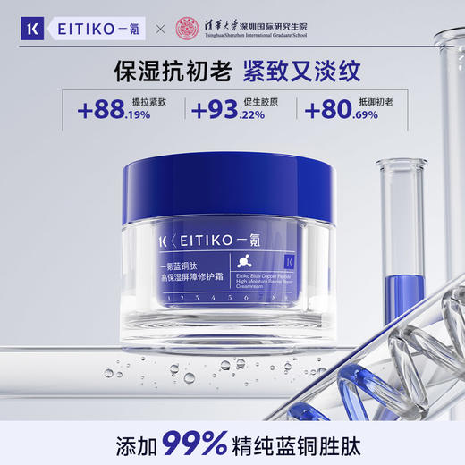 ⁴【一氪“厚脸皮”面霜】99%蓝铜胜肽+多重多肽+玻色因+依克多因 50g/罐 YC04-CR-YK【HOT】 商品图0