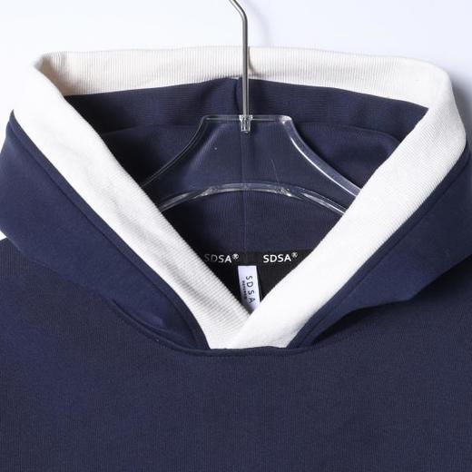 WY1567SDSA男士秋冬新款痞帅男装美式高街印花字母连帽卫衣百搭宽松上衣 商品图2