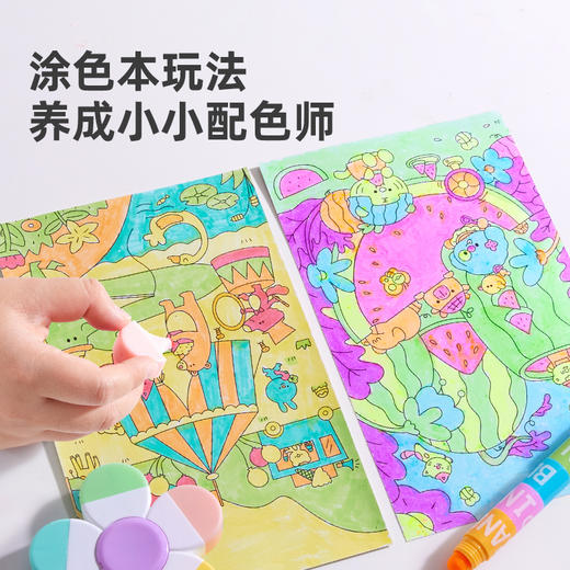 美乐童年旅行画包便携旅游儿童高铁打发时间坐飞机长途口袋玩具 商品图3