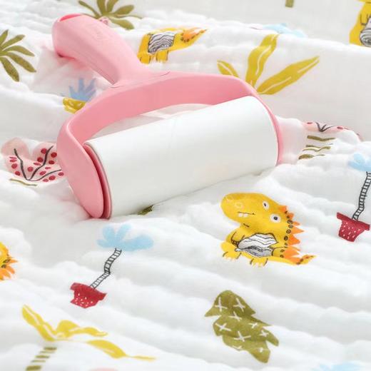 丽岩 六层纯棉纱布浴巾 110*110尺寸（350124） 商品图3