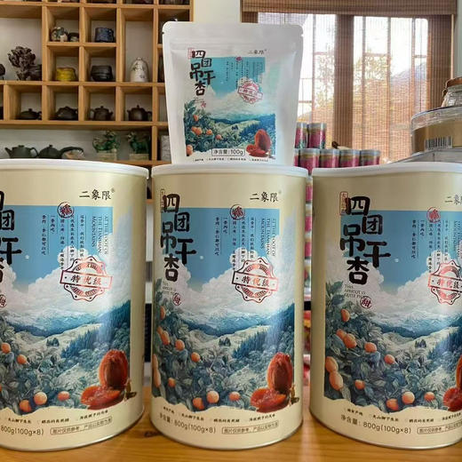 雪山下的葡萄干/四团吊干杏抱抱桶 商品图2