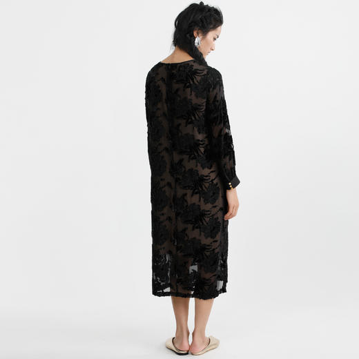 戴布拉芬丝绸连衣裙L29A512 商品图4